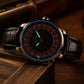 Rose Gold OBLVLO CSM-CA Men's Casino Roulette Wheel Watch - Mechanical Automatic Luxury Gambling Wristwatch