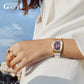 Bonest Gatti BG8901-L4 Womens Luxury Skeleton Mechanical Rose Gold Watch for Sale