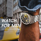 Bonest Gatti BG7601-S4 Mens Luxury Automatic Skeleton Sport Watch - Top Quality for Sale