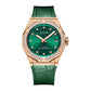 Top Luxury Womens Gold Diamond Mechanical Leather Watch for Sale - Bonest Gatti BG8902-L5
