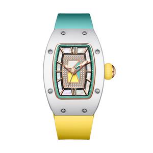 Best Luxury Women's Classic Mechanical Diamond Ceramic Watch - Bonest Gatti BG9906-L2