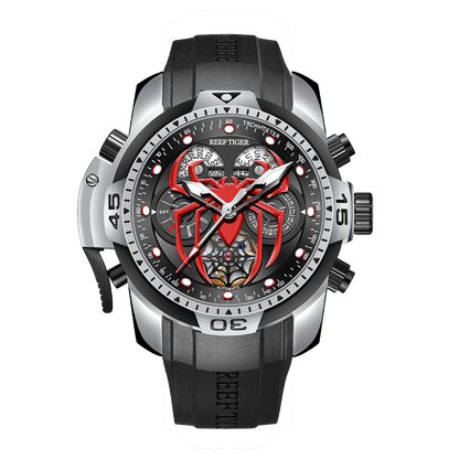 Affordable to Luxury Reef Tiger Aurora Spider Mens Mechanical Military Wristwatches