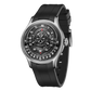 OBLVLO BLM ROTOR Mens Unique Rotary Engine Automatic Black Skeleton Dial Watches for Sale