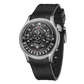 OBLVLO BLM ROTOR Mens Unique Rotary Engine Automatic Black Skeleton Dial Watches for Sale