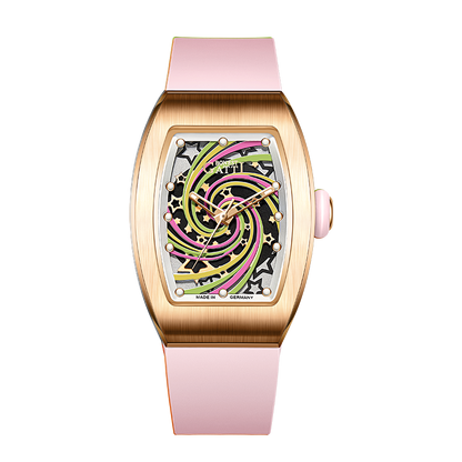 Luxury Womens Skeleton Rose Gold Watch - Bonest Gatti BG9901-L5 Classic Watch for Sale