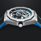 Luxury Mens Skeleton Automatic Sport Watch for Sale - Bonest Gatti BG7601-B5