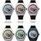 Bonest Gatti BG7601-A4 Men's Sport Automatic Skeleton Watch - Best Quality