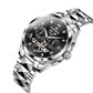 Affordable Luxury Classic Day & Date Automatic Tourbillon Style Watch - Reef Tiger RGA8235