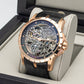 Best Rose Gold Cool Automatic Skeleton Watches For Men - RM-S-RBRB