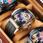 Luxury Rose Gold China Dragon Unique Automatic Watches for Men from Reef Tiger Aurora Series
