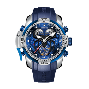 Affordable Luxury Skeleton Sport Automatic Watches from Reef Tiger Aurora Spider