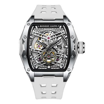 Mens Bonest Gatti BG5502-A2 Luxury Automatic Skeleton Watch - Best Watches for Sale