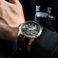 Best Automatic Watches Under 200 - Oblvlo RM-S-RBRO Rose Gold Skeleton Watch