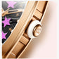 Bonest Gatti BG8901-L4 Womens Luxury Skeleton Mechanical Rose Gold Watch for Sale