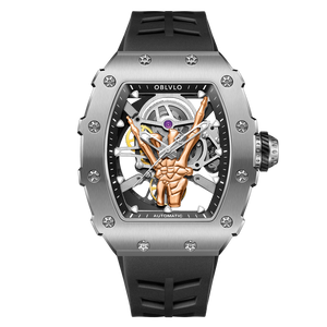 OBLVLO XM FIG Serie Luxus mechanische automatische Skelettuhren zu verkaufen