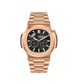 Reef Tiger RGA2019 24-Hour Multi-Dial Automatic Watch - Black 44mm Dial & Rose Gold Sqaure Case Automatic Dress Watch for men