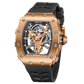 Affordable Luxury Automatic Rose Gold Skeleton Watches - OBLVLO XM FIG Series