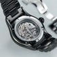 Luxury Reef Tiger Aurora Skull Black PVD Automatic Mens Watch