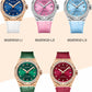 Luxury Womens Diamond Watch | Bonest Gatti BG8902-L3 Mechanical Leather Watch for Sale