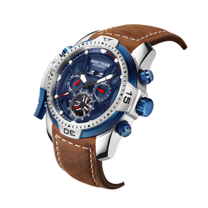 Reef Tiger Aurora Transformers Military Watch - Luxury Automatic Sports Watches