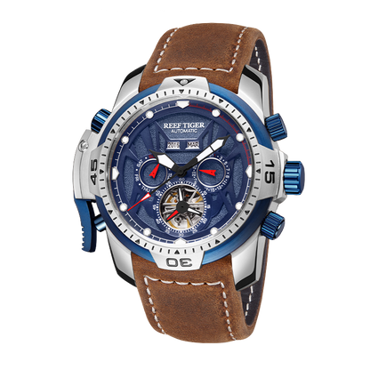 Reef Tiger Aurora Transformers Military Watch - Luxury Automatic Sports Watches