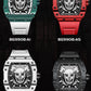 Luxury Men's Automatic Skeleton Watches - Bonest Gatti BG9908-A2 Carbon Fiber & Titaniu for Sale