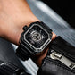 Best Affordable Men Skeleton Military Watches For Sale - Black PVD Oblvlo AK-S BBBB