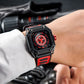Affordable Luxury Skeleton Military Watches For Men - Red Oblvlo AK-S-BBBR