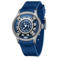 Cool OBLVLO BLM II Blue Gradient Dial Watch - Affordable Unique Automatic Watches for Men