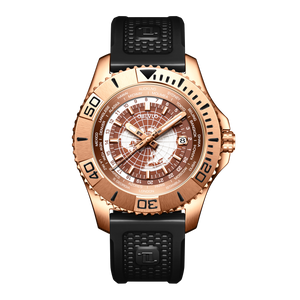 Affordable Luxury Rose Gold Automatic Military Dive Watches For Men - Oblvlo BM-PWB