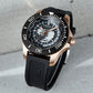 Affordable Luxury Rose Gold Automatic Military Dive Watches - Oblvlo BM-TBB