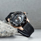 Affordable Luxury Rose Gold Automatic Military Dive Watches - Oblvlo BM-TBB