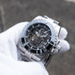 Affordable Luxury Automatic Skeleton Dive Watches For Men - Oblvlo Design DM-S PLB