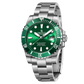 Affordable Luxury Classic Green Ceramic Beze Automatic Dive Watches - Oblvlo Design DM-SIM YKY