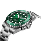 Affordable Luxury Classic Green Ceramic Beze Automatic Dive Watches - Oblvlo Design DM-SIM YKY