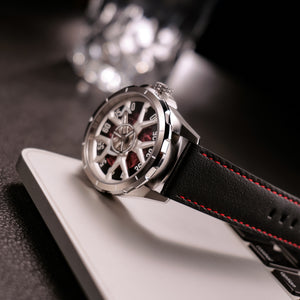 Luxury Unique Skeleton Automatic Mechanical Watch For Men - Oblvlo Design CAM-HUB YBB