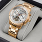 Best Affordable Oblvlo Luxury Rose Gold Automatic Dress Watches For Men