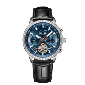 Oblvlo CMT Series Luxury Chronograph Automatic Watches For Men
