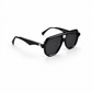 OBLVLO OBL-901: Luxuriöse schwarze quadratische Sonnenbrille für Herren, polarisierte Nylon-Fashion-Sonnenbrille, 400 UV-Schutz