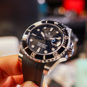 Best Luxury Vintage Automatic Dive Watches For Men - Oblvlo Design DM-SIM YBB