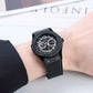 OBLVLO HM-GT - Men's Classic All Black Case & Dial with Date Miyato Automatic Movement Waterproof Watch