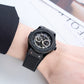 OBLVLO HM-GT - Men's Classic All Black Case & Dial with Date Miyato Automatic Movement Waterproof Watch