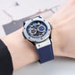 OBLVLO HM-GT Men's Miyato Automatic Watch 44MM Dial 50M Water Resistant Luminous Pointer with Date Display