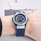 OBLVLO HM-GT Men's Miyato Automatic Watch 44MM Dial 50M Water Resistant Luminous Pointer with Date Display