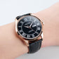 OBLVLO GC-SIM 41mm Rose Gold Mens Automatic Roman Numerals Day Date Calendar Watches