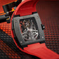 Luxury Tonneau Automatic Mechanical Skeleton Wrist Watches - Oblvlo EM-S