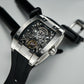 Mens Cool Luxury Skeleton Mechanical Automatic Sport Watches - Oblvlo EM-ST SBSB