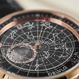 Luxury Classic Constellation Automatic Rose Gold Watches - Oblvlo GC-SW RBRR