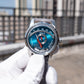 OBLVLO X GEARMAGUS MS07 Racing Time Blue Dial Watch - Sellita SW200 Automatic Movement