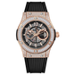 OBLVLO HM-GT - Mens Rose Gold Case Miyato Automatic Watch for Men with Date Luminous Fashion Wristwatch